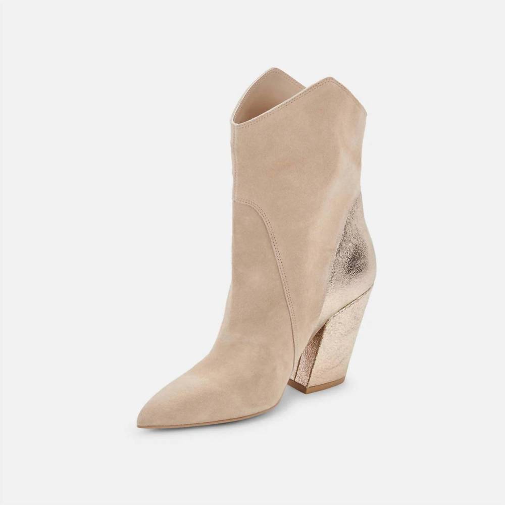 NEW DOLCE VITA nestly suede boot in dune multi - Picture 2 of 3